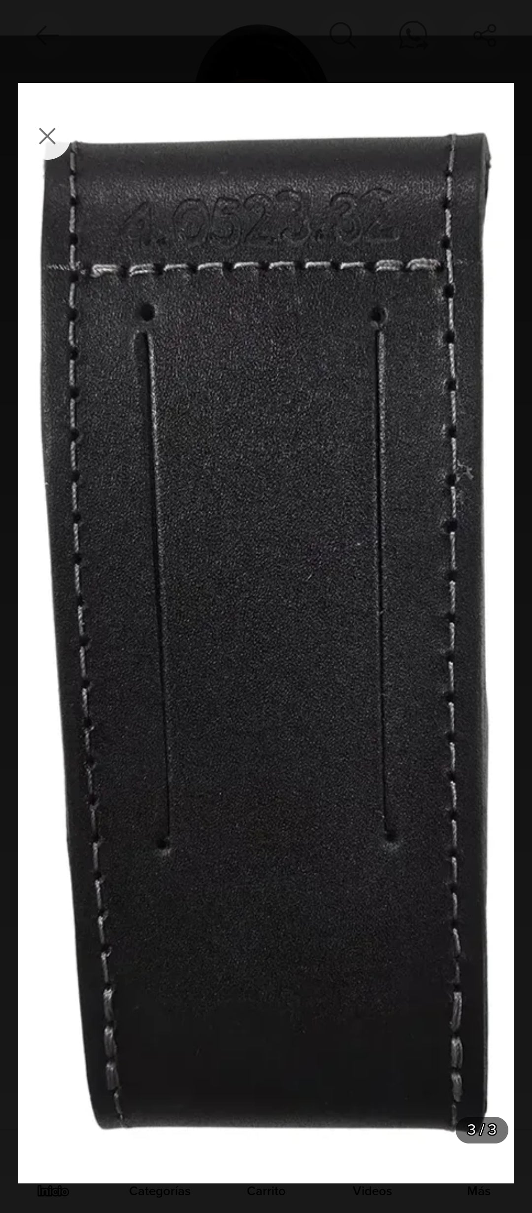 Estuche De Cuero Vitorinox Navaja Work Champ 4.0523.32