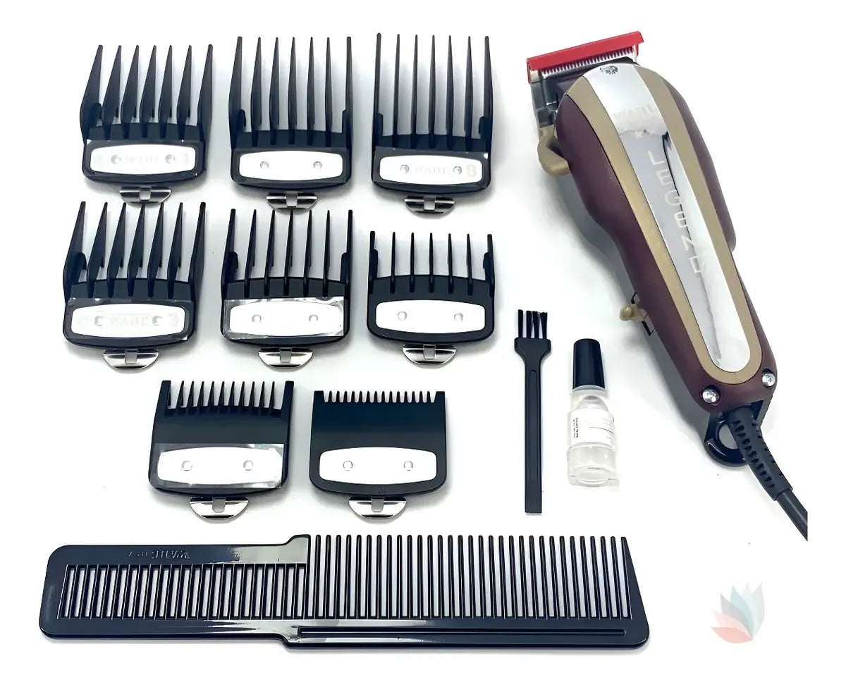 Maquina Wahl Legend Guías Metálicas V9000 Original Profesión Bordó 110v