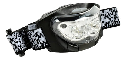 Linterna Manos Libres Energzer 3 Led Para Cabeza O Casco Led Negro
