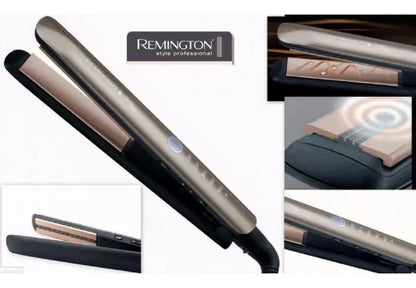 Plancha Remington Keratina Y Aceite De Argan S8599 Original Negro/rosa 110v