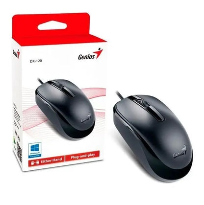 Mouse Genius Dx-120 Puerto Usb Calm Black