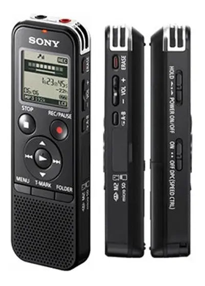 Grabadora De Voz Sony Px-370 Periodista Negro