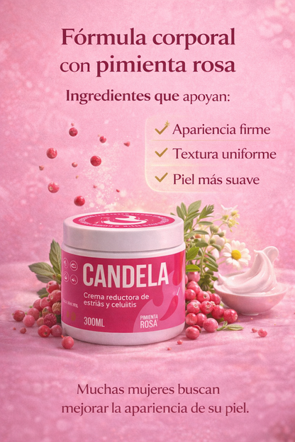 Crema Reductora CANDELA – Piel más firme y suave
