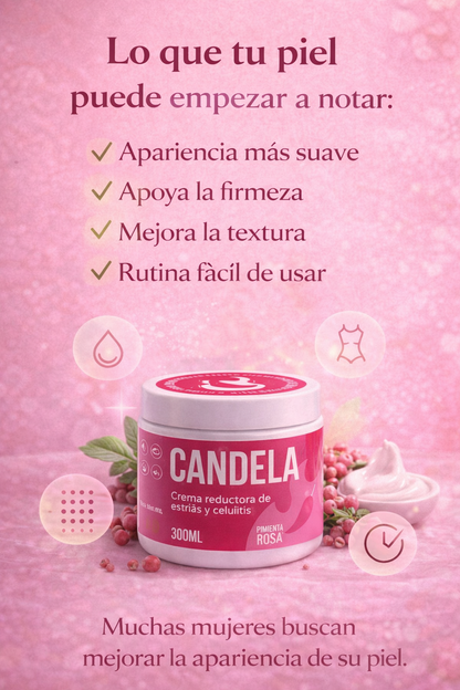 Crema Reductora CANDELA – Piel más firme y suave