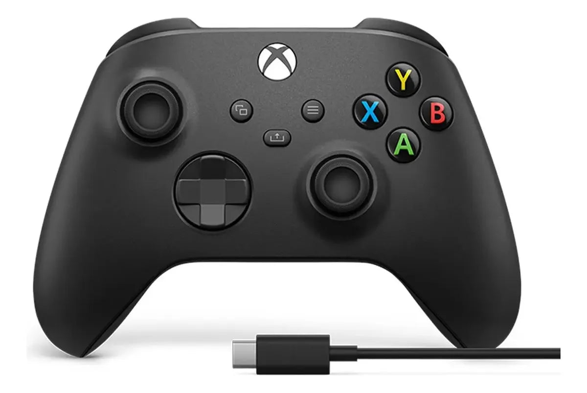 Control Para Xbox One Seri X/s Incluye Cable Original  Carbon Black