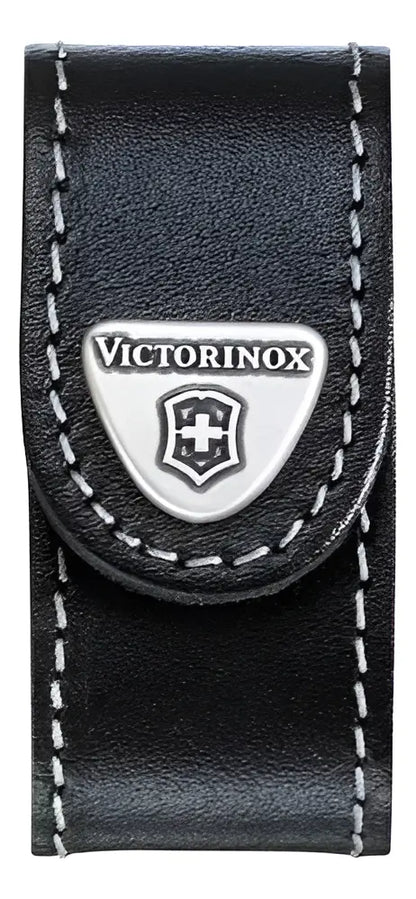 🖤 Estuche de Cuero para Navaja Victorinox MiniChamp Negro