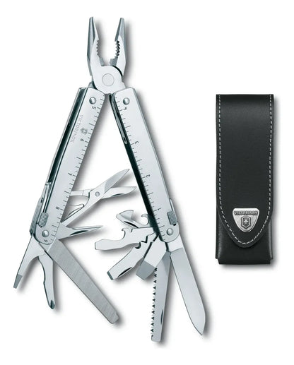Navaja Swisstool X Victorinox 3.0327.l + Funda De Cuero