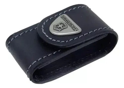 🖤 Estuche de Cuero para Navaja Victorinox MiniChamp Negro