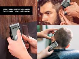Kit Maquina Peluquera Wahl Deluxe Grom Pro 21 Piezas  Gris Oscuro 110v