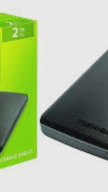 Disco Duro Toshiba 2tb Externo Usb 3.0  Negro