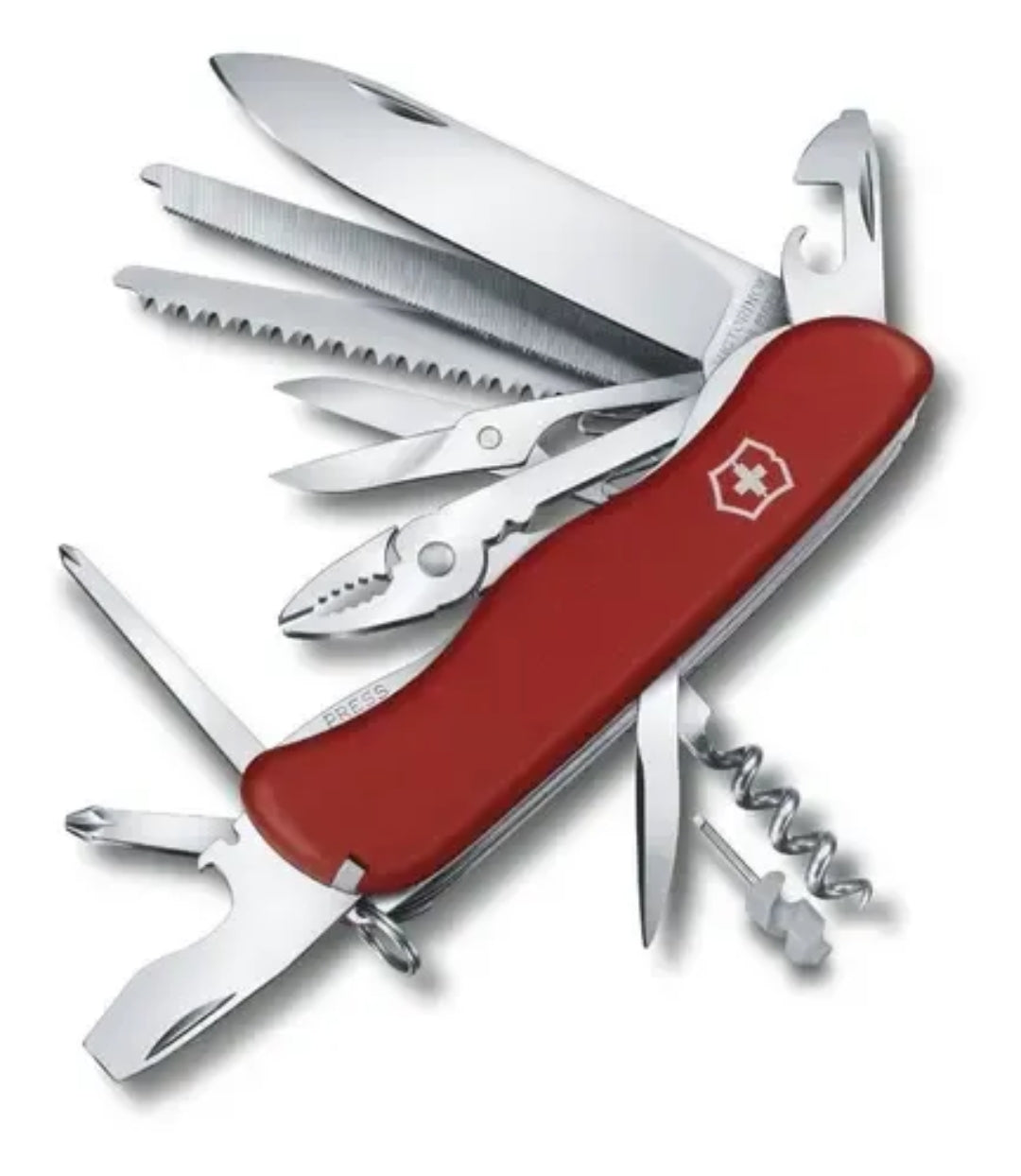 Victorinox Navaja Work Champ, Roja, 21 Usos Color Rojo
