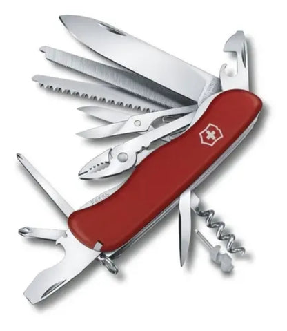 Victorinox Navaja Work Champ, Roja, 21 Usos Color Rojo