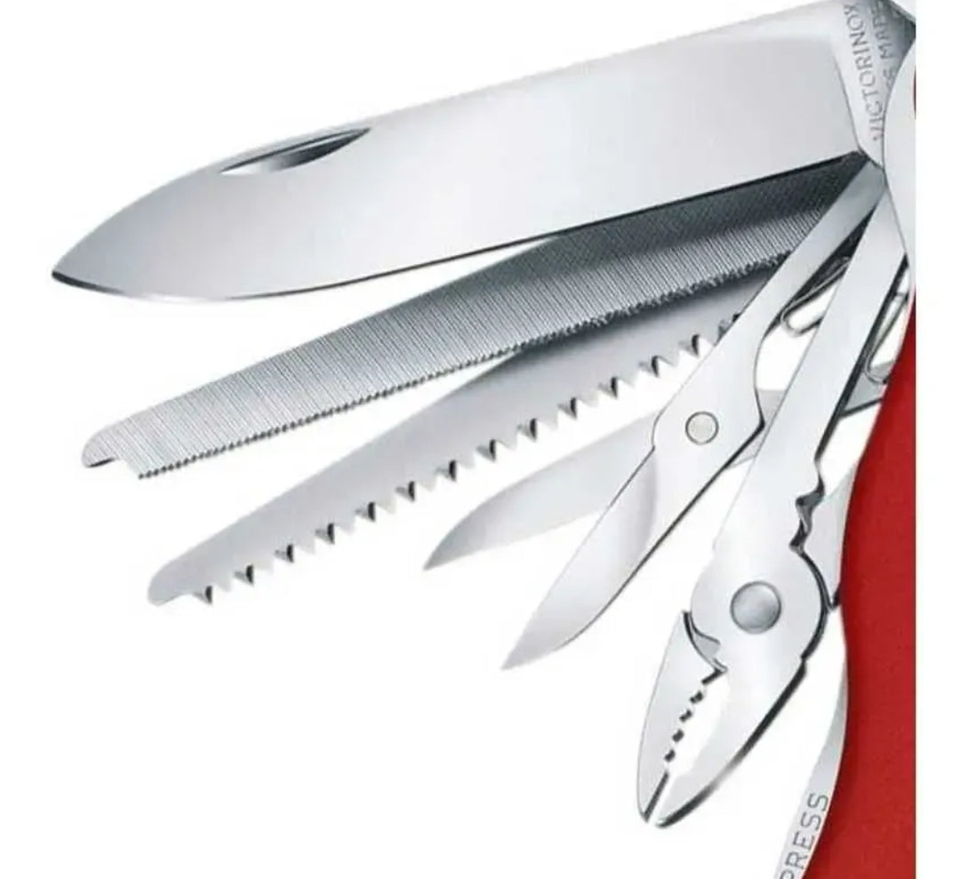 Navaja Ganadera Victorinox Work Champ 0.8564 100%suiza 21ser Rojo