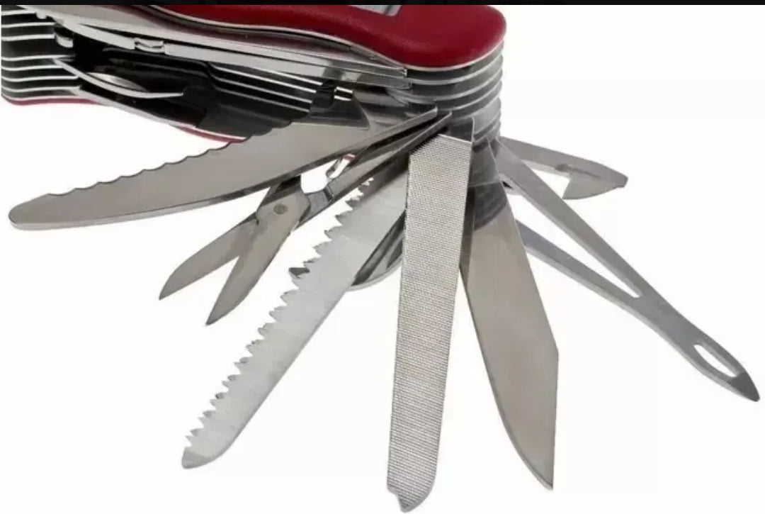 Navaja Suiza Victorinox Original Ganadera 29servi 0.8564.xl Rojo